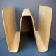 Porte-revues design en bois thermoformé