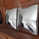Pair of vintage mirrors made in slovenia