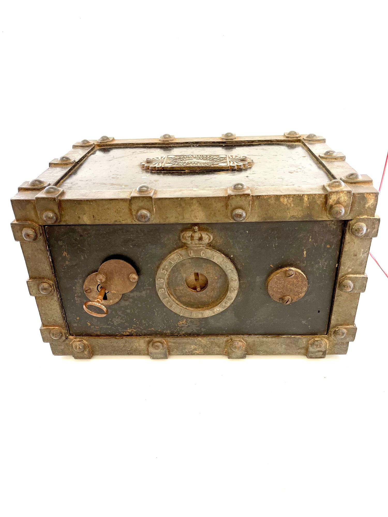 Safe bauche 1865 incombustible bauche a gueux marne napoleon iii era