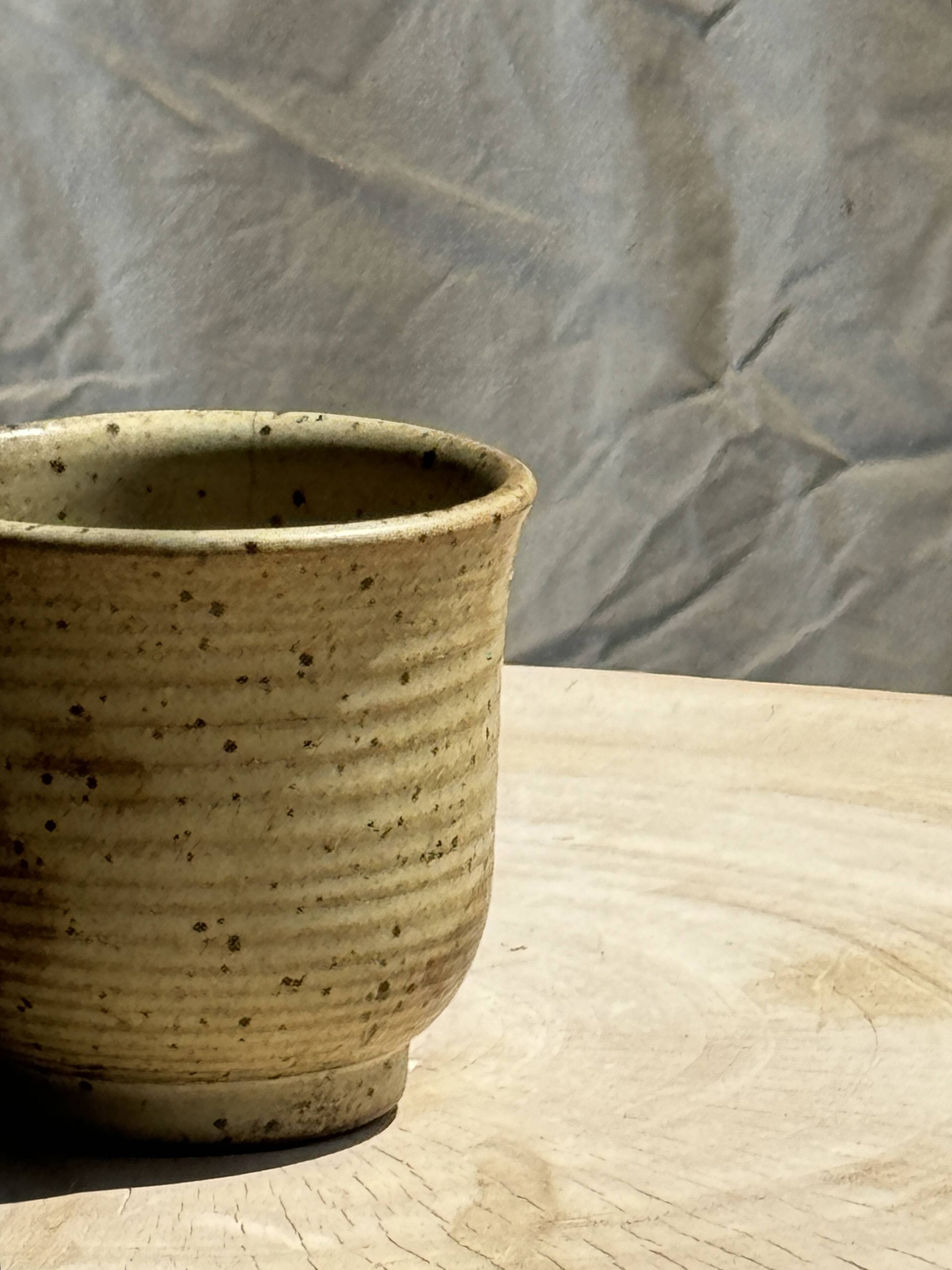 Small stoneware mug