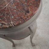 Round mahogany table, Danish design, 1960s, production: Denmark