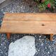 Low console in pine Scandinavian style / vintage 60s-70s