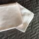 Lot de 6 serviettes de table avec fleur brodée