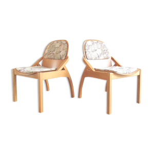 paire fauteuils lounge - baumann