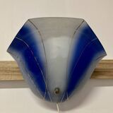 Paire d'appliques en verre Design scandinave 1950.