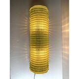 Set of Two Diamond Green Rectangular Murano Glass Wall Sconce