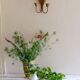 Brass flower applique