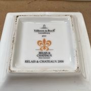 Series 5 pocket trays villeroy & boch relais château 2000 vintage porcelain