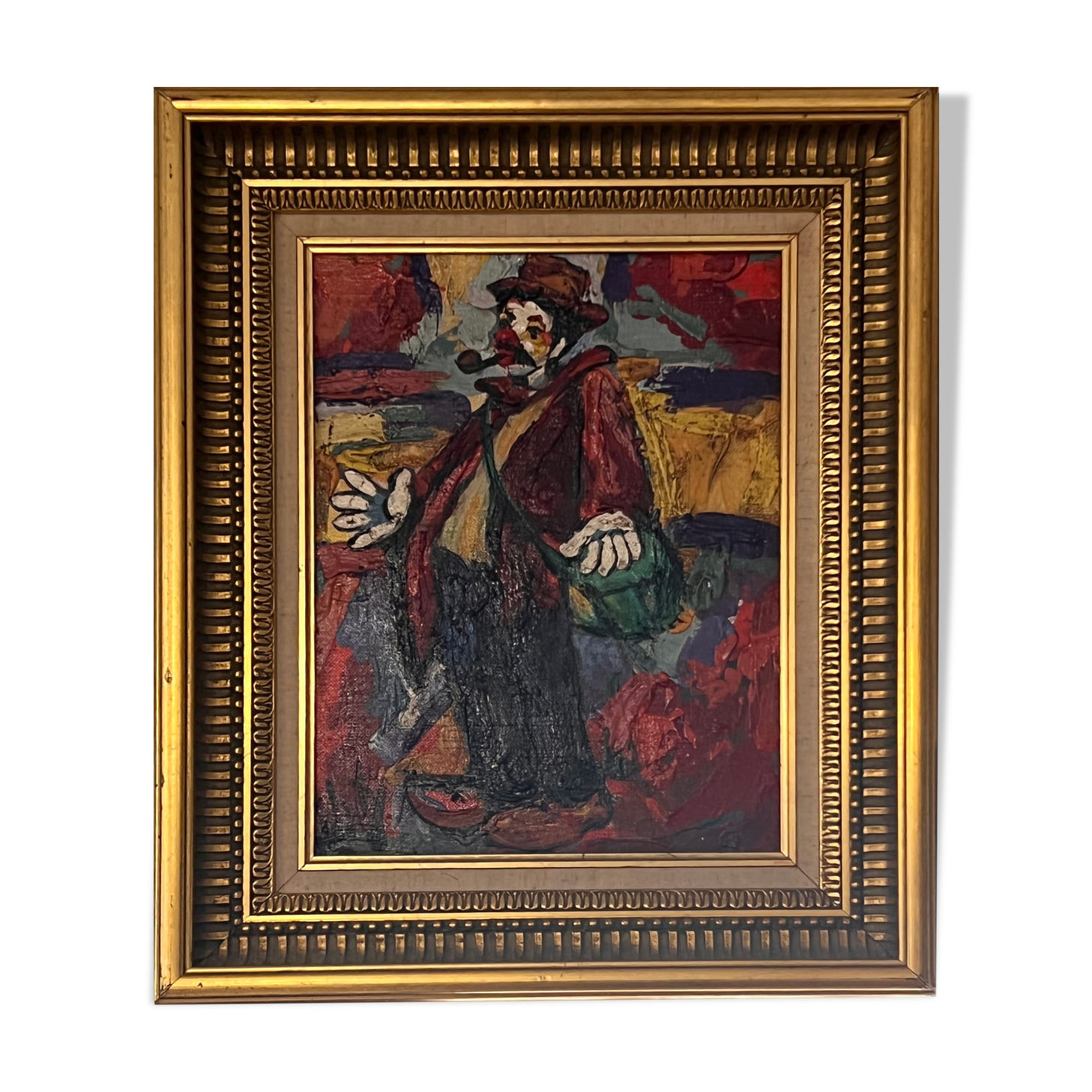 Oil on canvas by Henry d'Anty