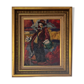 Oil on canvas by Henry d'Anty
