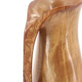 Sculptural wooden pitcher, 1960s