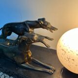 Lampe Art Deco Lévrier