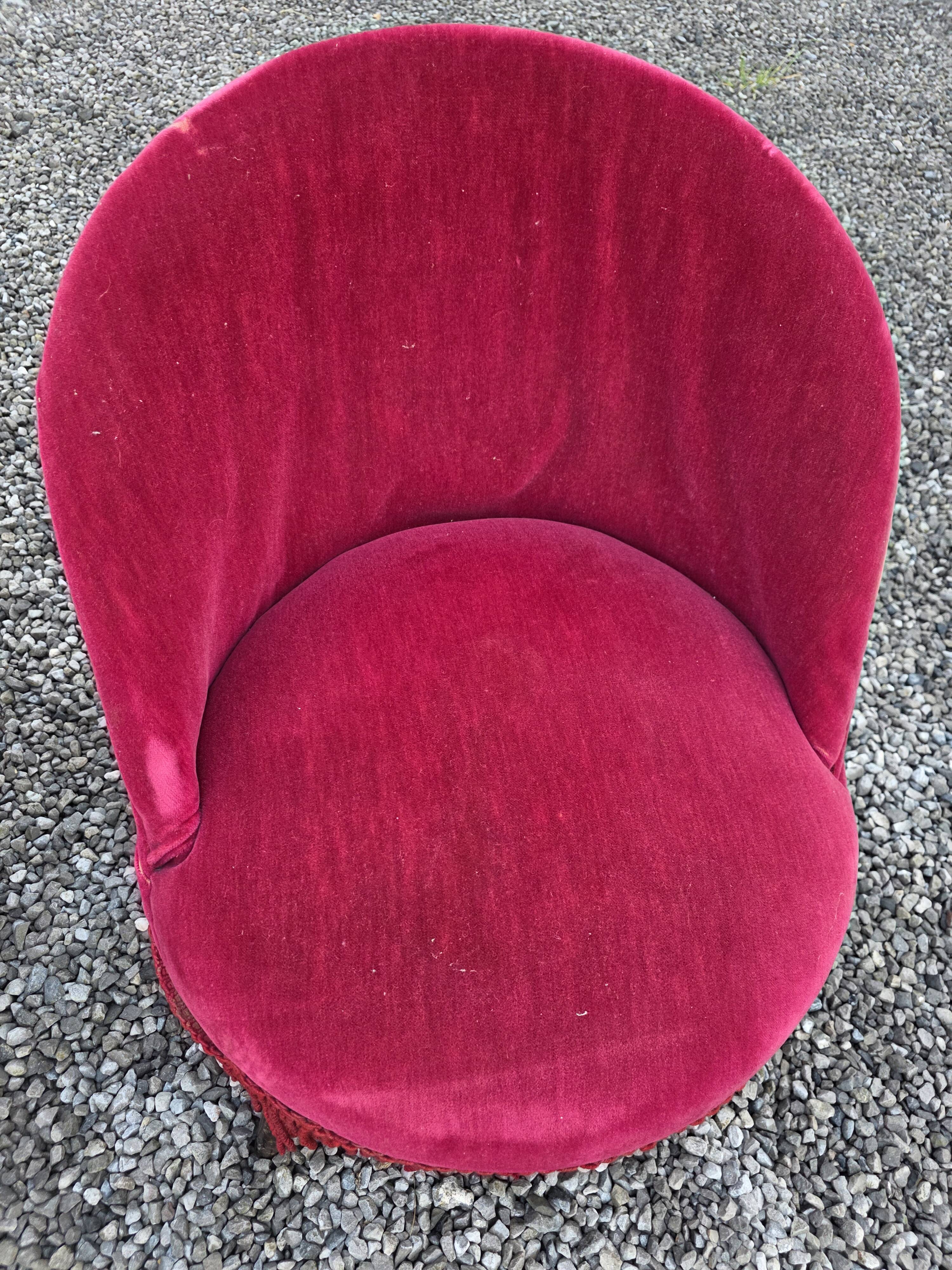 Pair of antique frog chairs