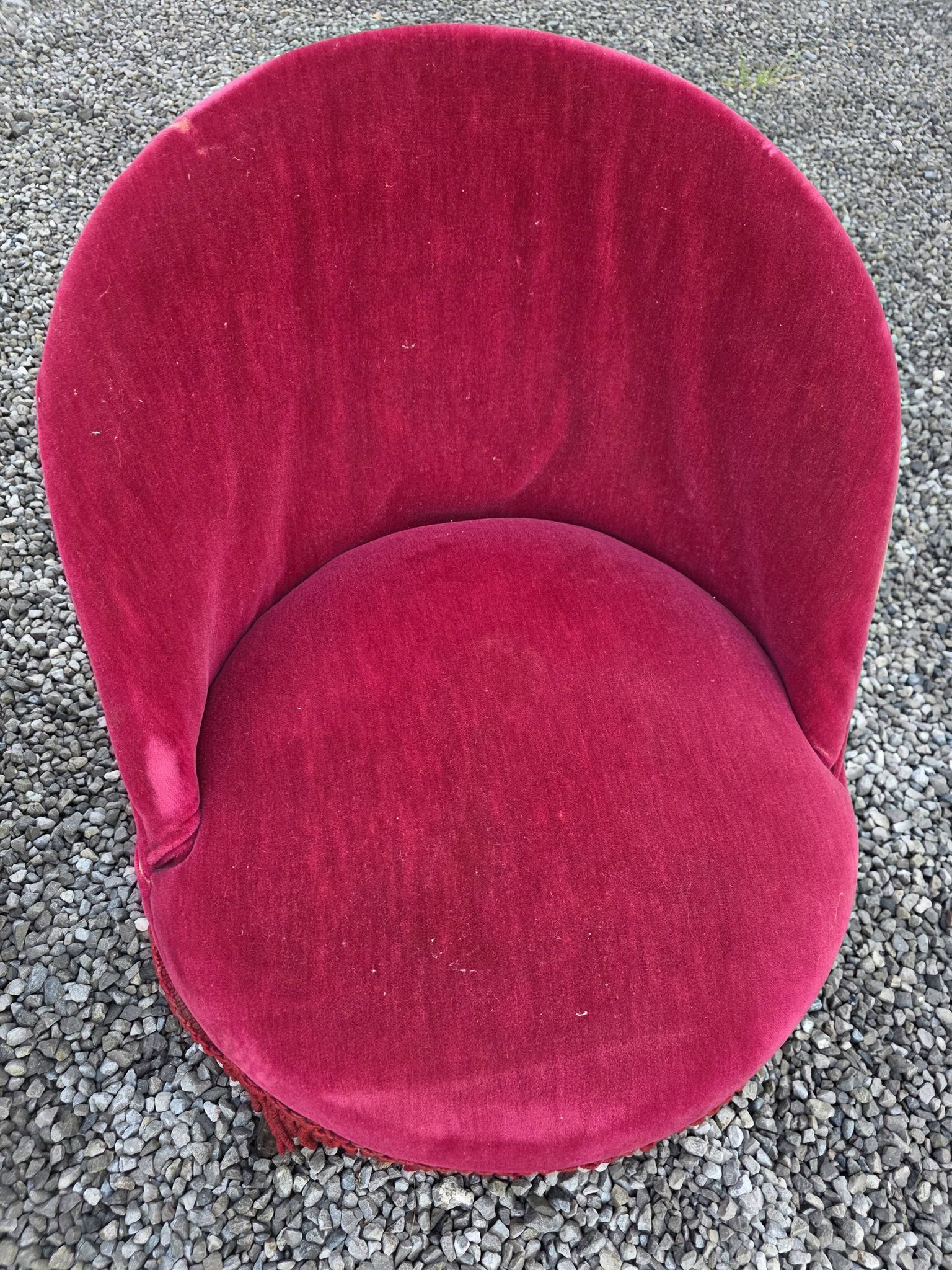 Pair of antique frog chairs