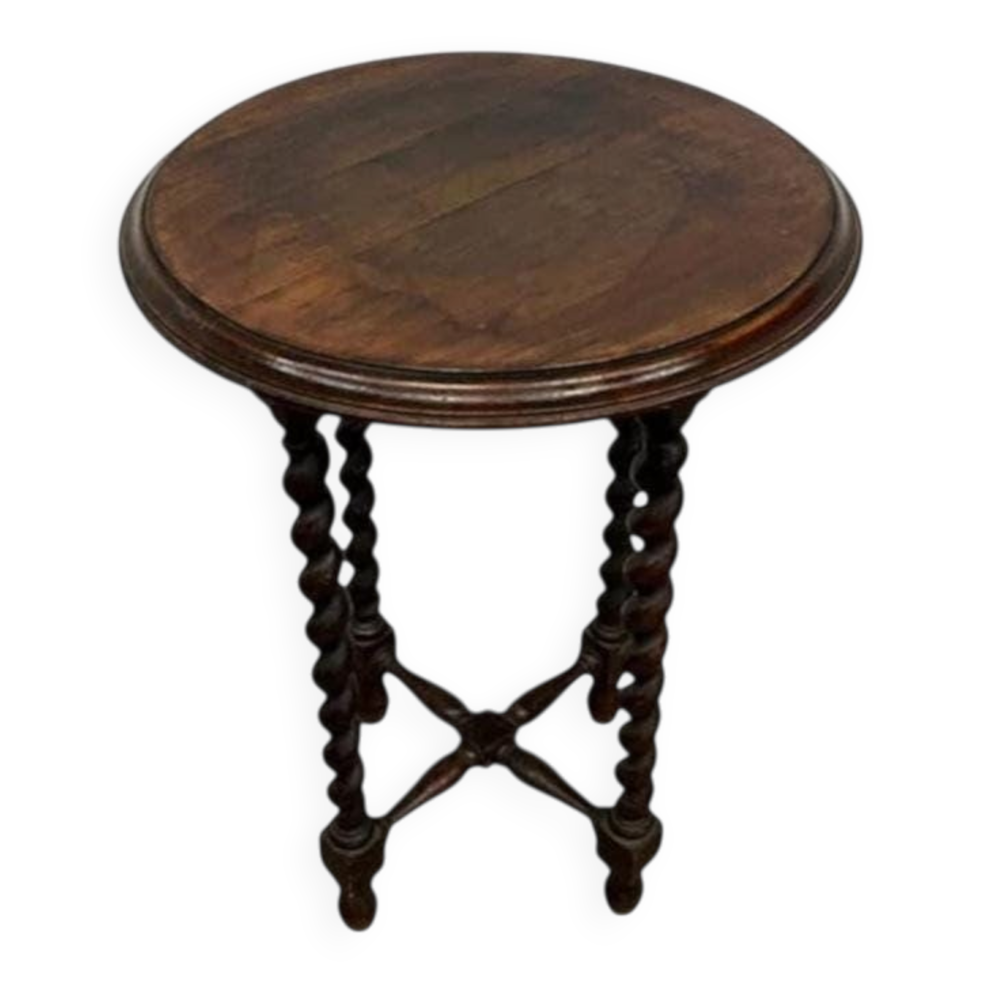 Vintage wooden side table / plant table