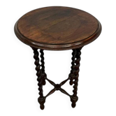 Vintage wooden side table / plant table