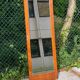 Miroir vintage art déco concave en bois 180cm
