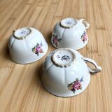 Vintage Saint-Amand Trio Cups