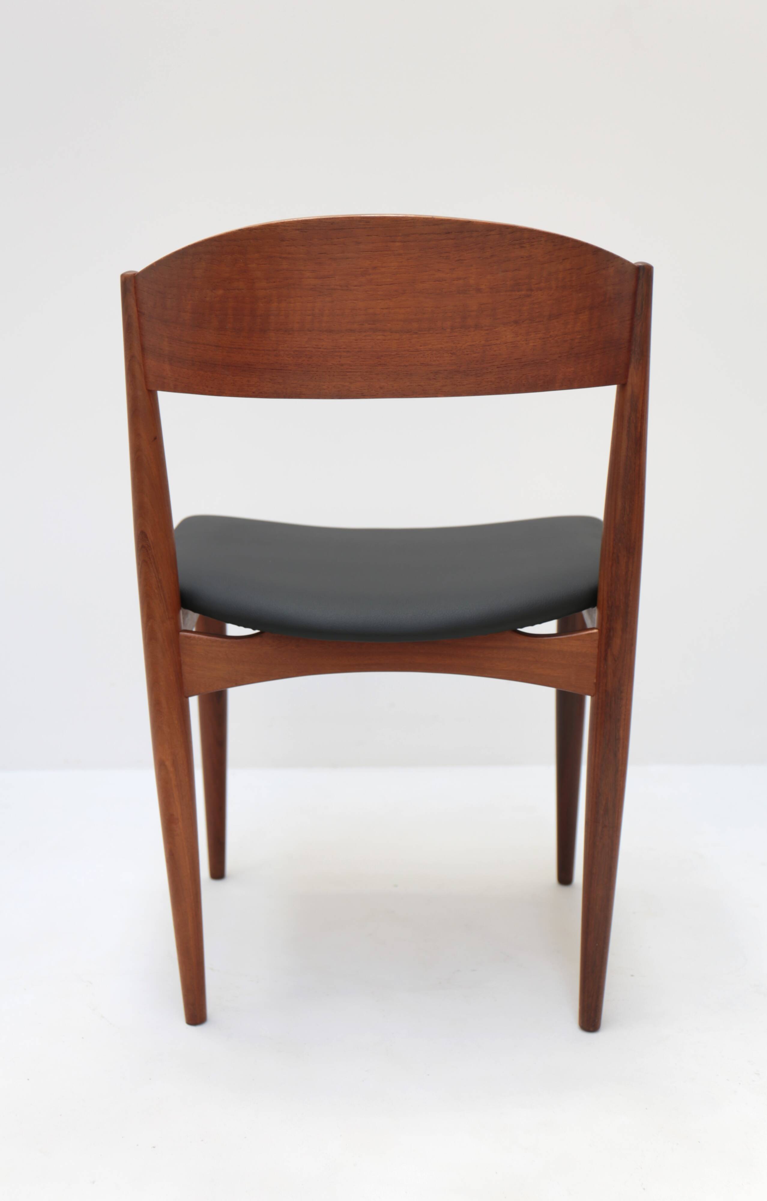 Set of 4 Danish chairs Jydsk Mobelindustri, 1960s