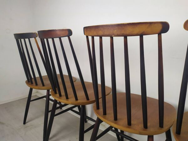 6 chaises scandinaves