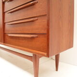 Vintage highboard by Heinrich Riestenpatt made in the 60s