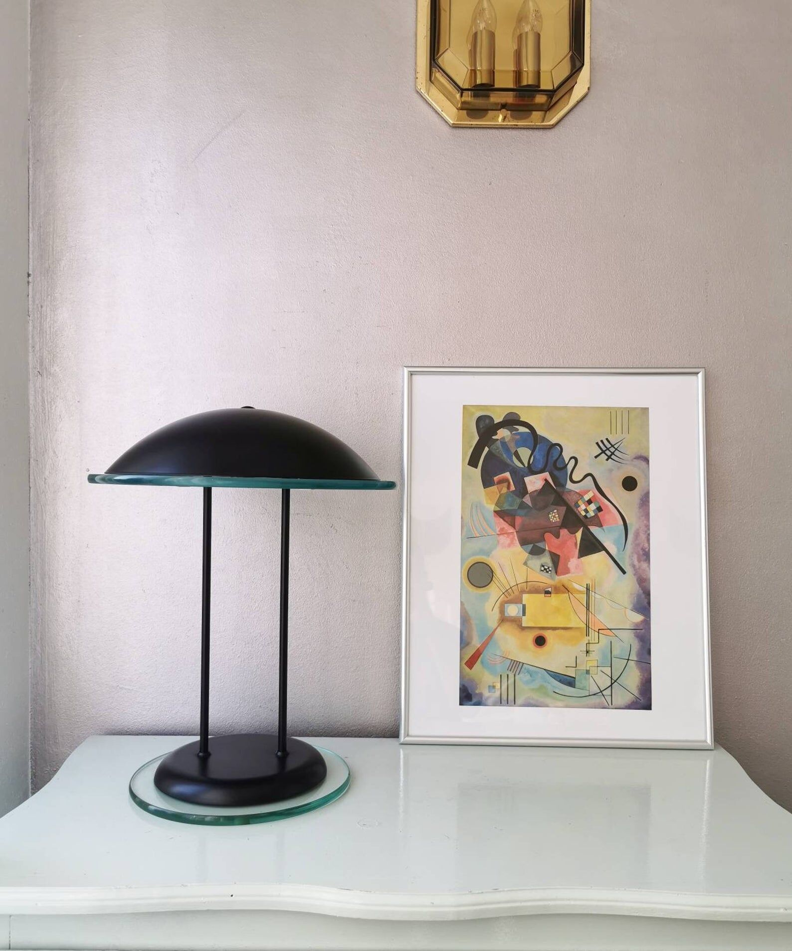 Vintage 1980 lamp to lay