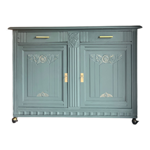Buffet années 60 vert
