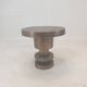 Round Metal Coffee or Side Table, 1970's