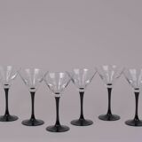 Martini glasses x6