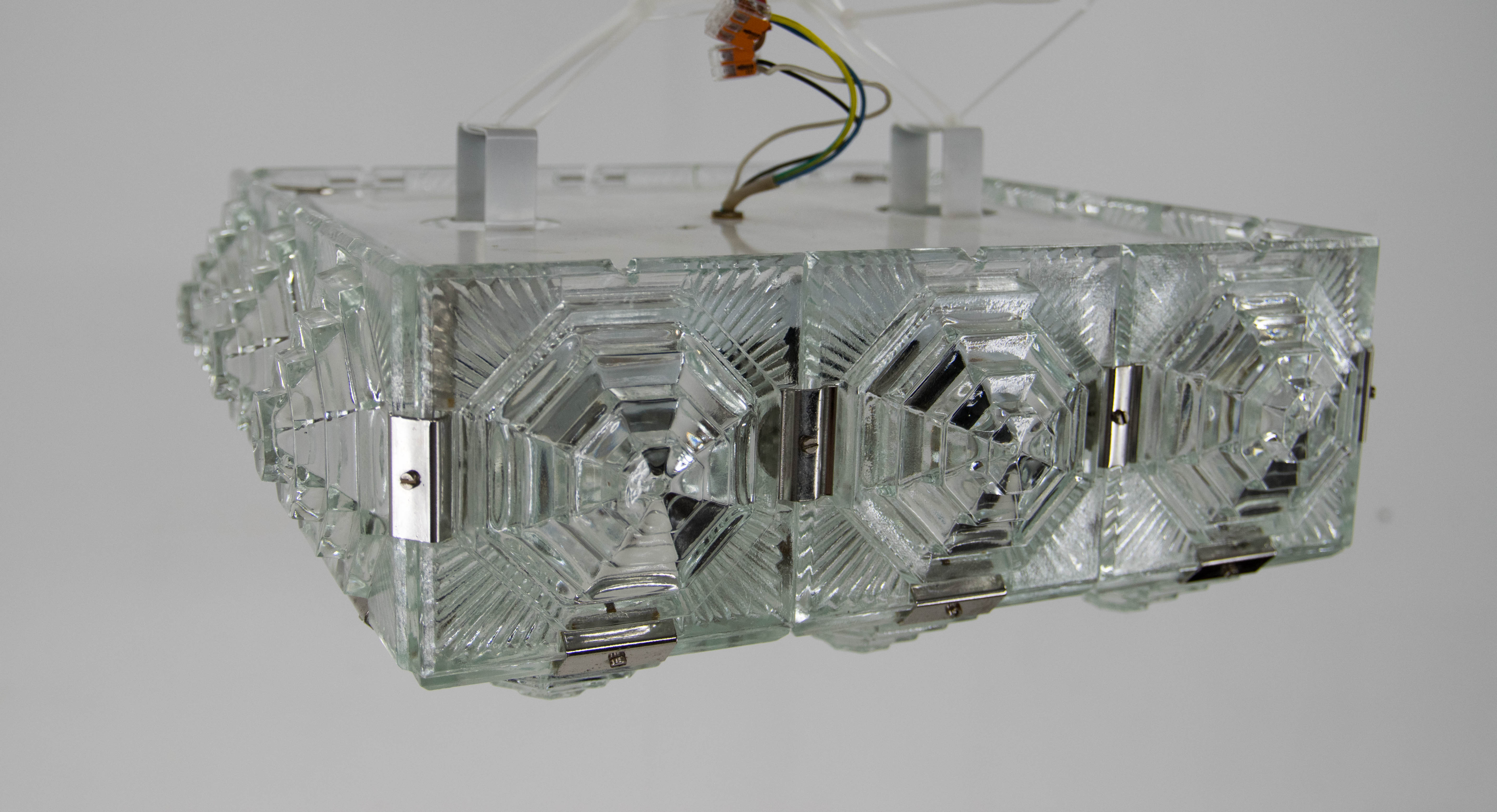 Plafonnier par Kamenicky Senov, années 1970, plus d’articles disponibles