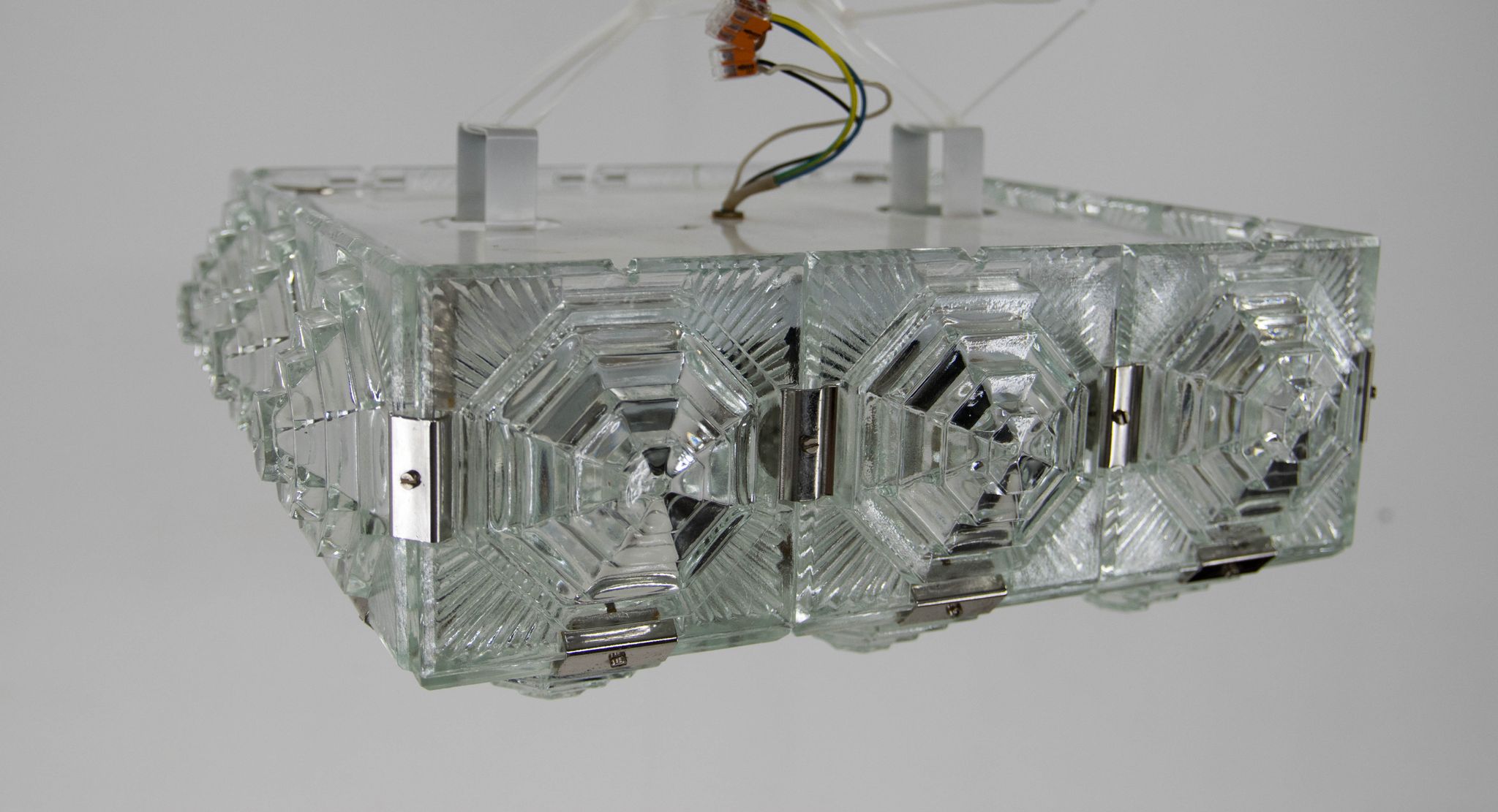 Brutalist Flush Mount by Kamenicky Senov, 1970s, More Items Available