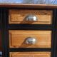 Vintage pine desk, restored