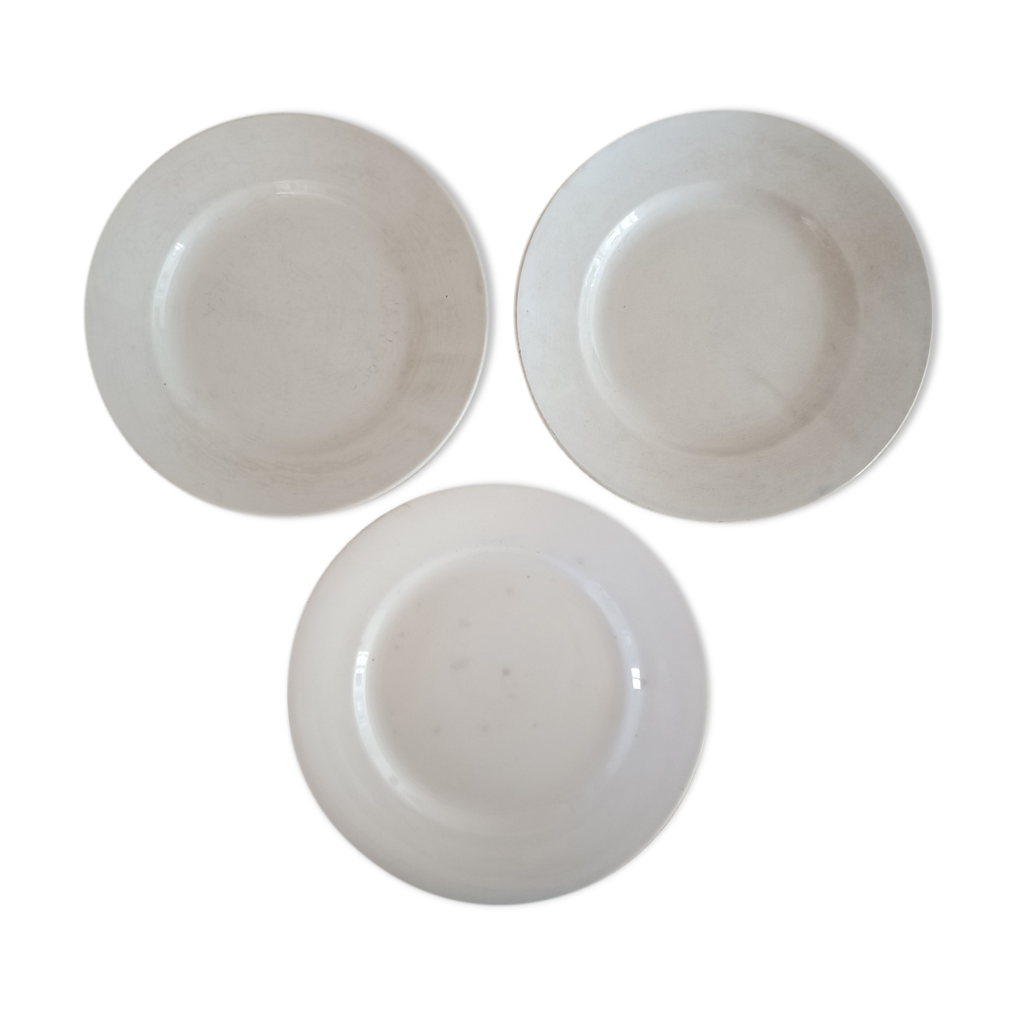 3 plates iron earth Digoin