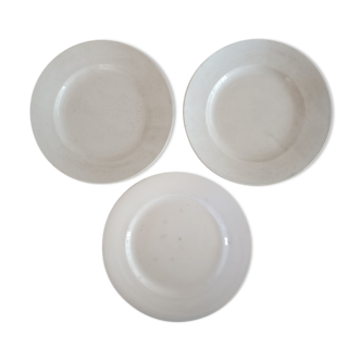 3 plates iron earth Digoin