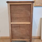 Vintage oak chiffonier