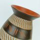 1950's akru keramik mid century VASE sgraffito decor model 10 30
