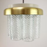 Mid-century chandelier Kamenický Šenov, 1970