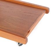 Danish design teak trolley - mid century modern design