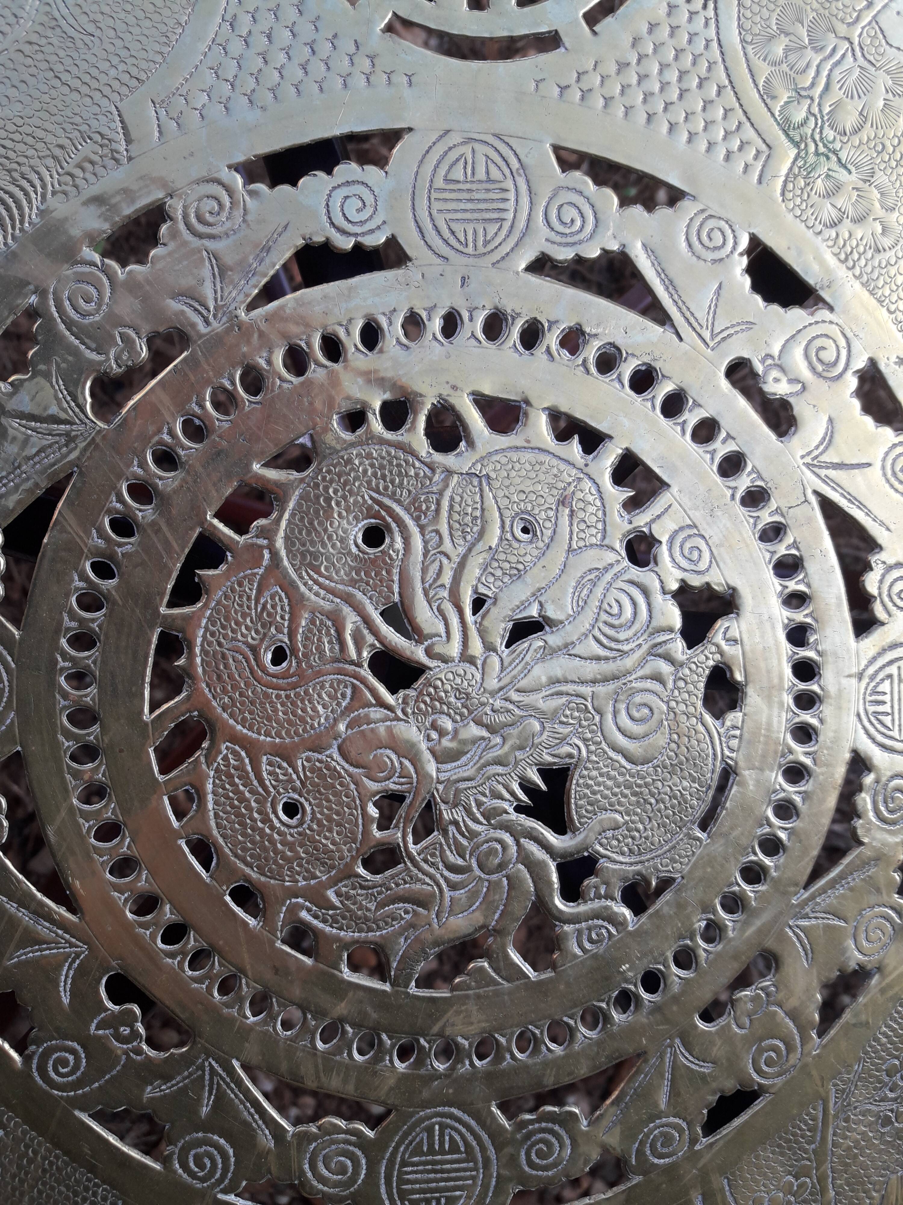 19th century Asian tea table