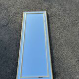 Louis XVI style gilded glazing bead mirror