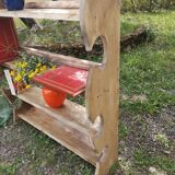 Solid wood shelf