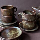 Stoneware tea set