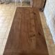 Farm table in cherry wood
