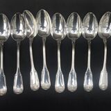 Silver shell cutlery