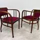 Secession Armchairs no.6513 by Otto Wagner