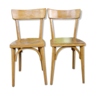 Pair of antique chairs st Baumman