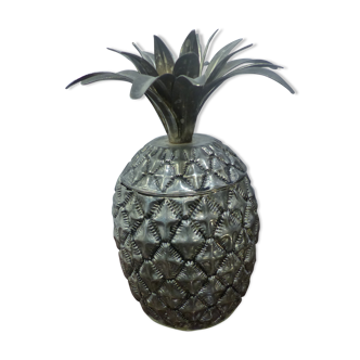 Silver around 1960 pineapple ice bucket
