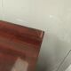 Victorian mahogany veneer chest of drawers with four rows of drawers