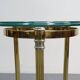 Table d'appoint vintage dans le style de La Barge