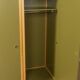 Four-piece Flötotto wardrobe system, 1970s, green, beech, HPL